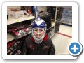 Shopping for a new goalie mask.