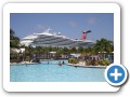 Our ship docked in Grand Turk.