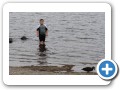 Swimming in Neary's Pond.