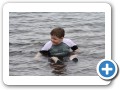 Swimming in Neary's Pond.