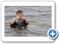 Swimming in Neary's Pond.