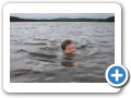 Swimming in Neary's Pond.