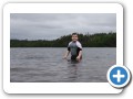 Swimming in Neary's Pond.